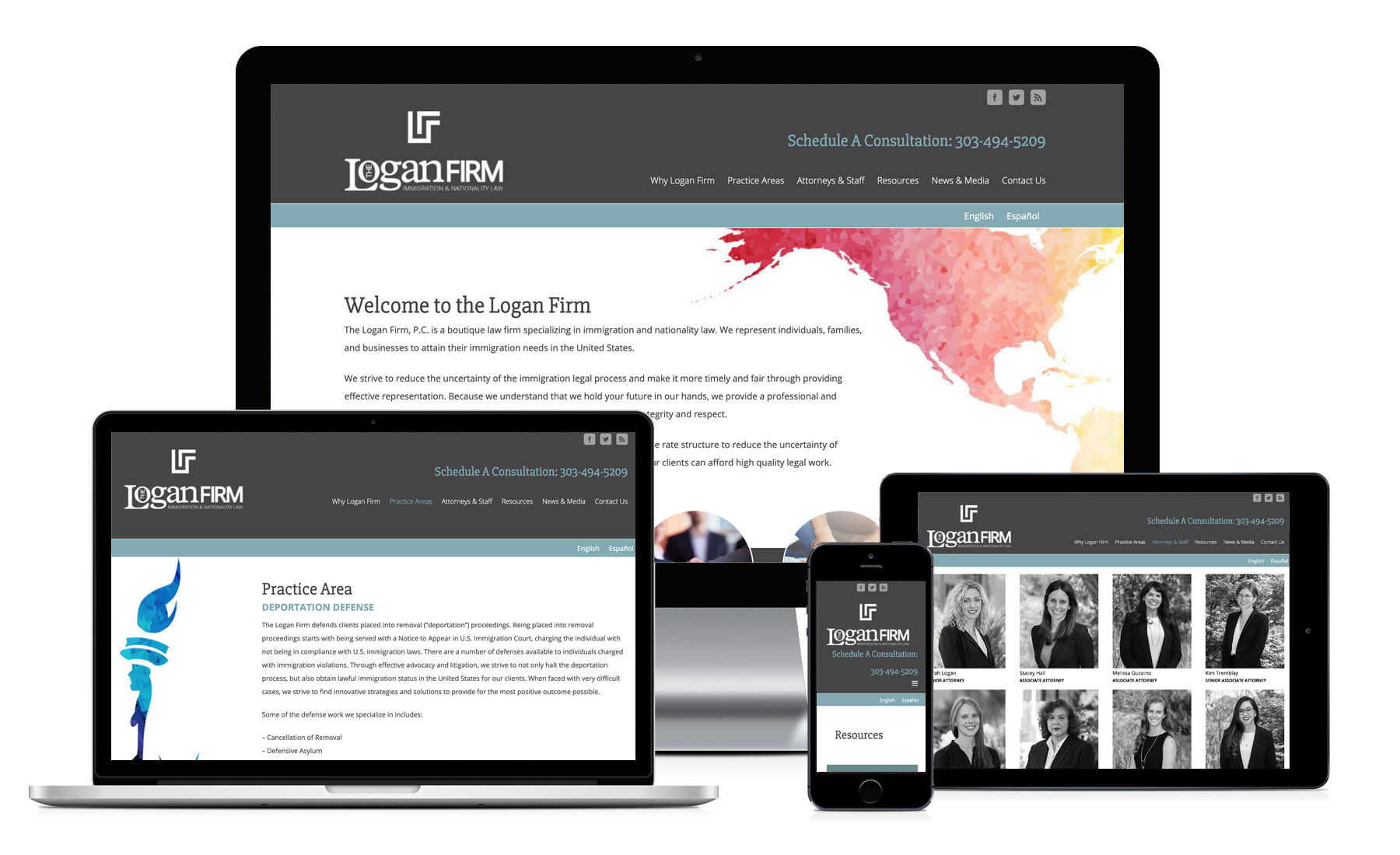 Logan Firm Custom Website Design & Development