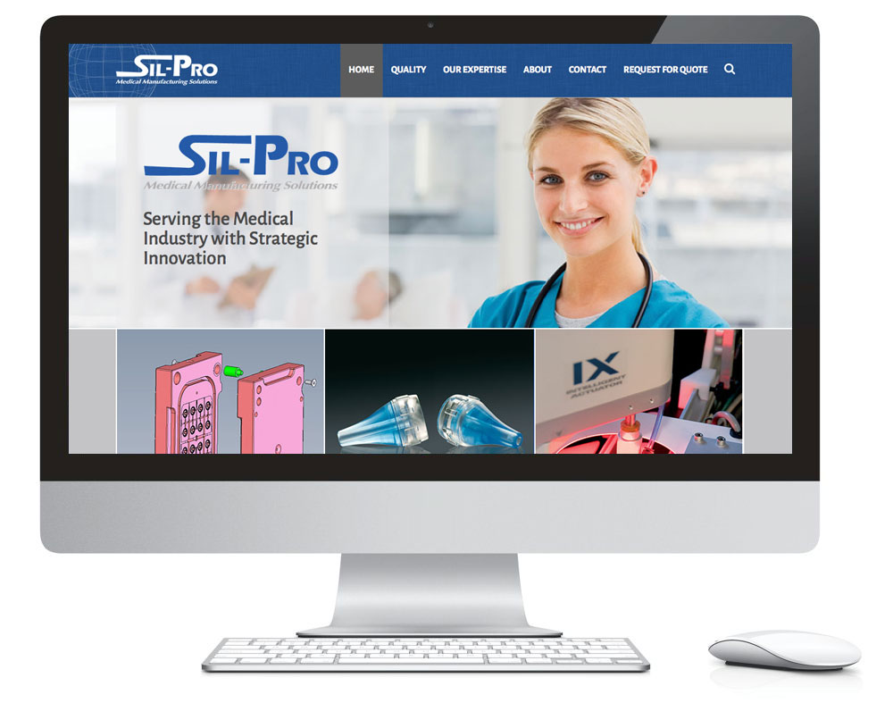 Sil-Pro website by Artbox Creative Studios