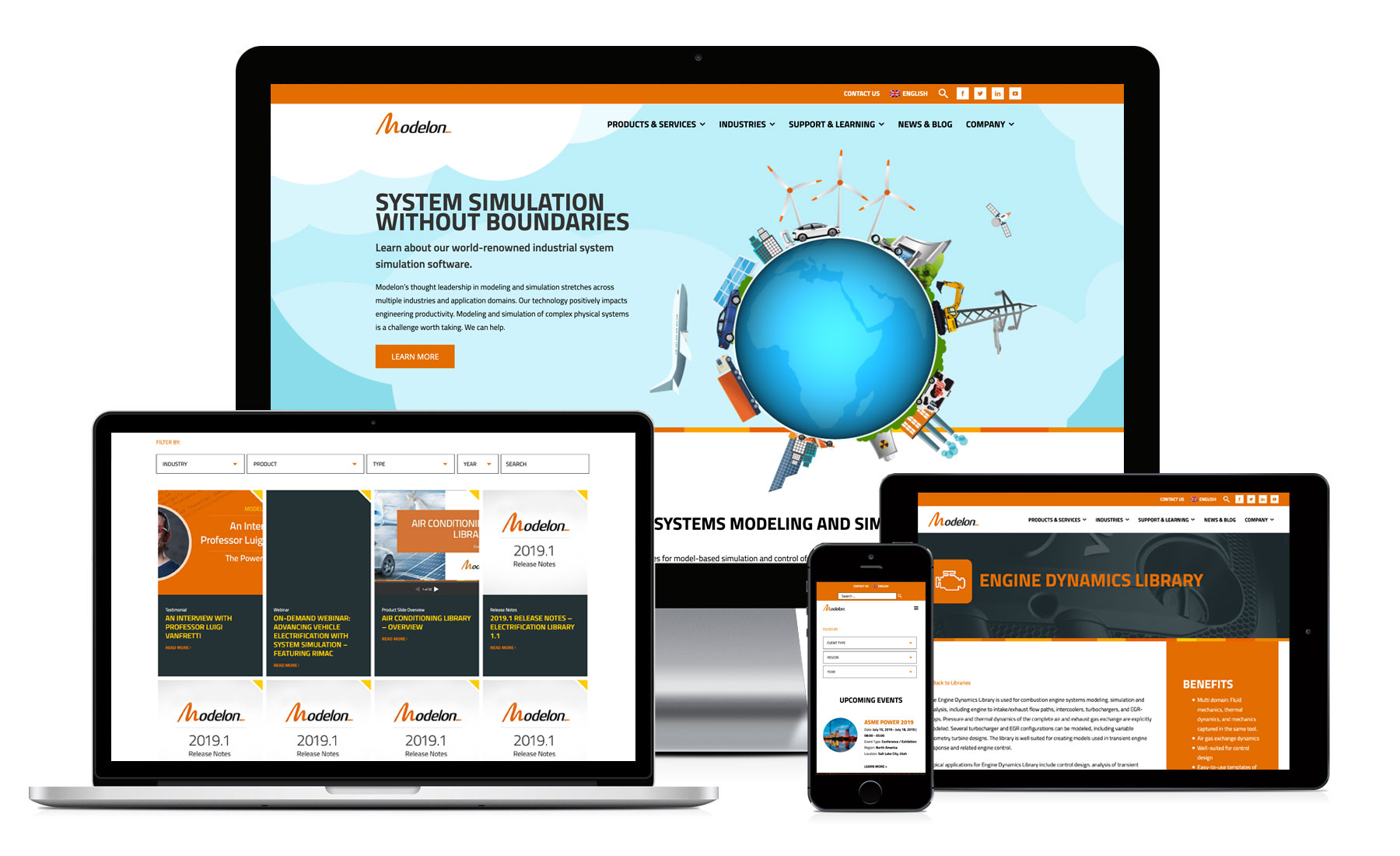 Modelon website