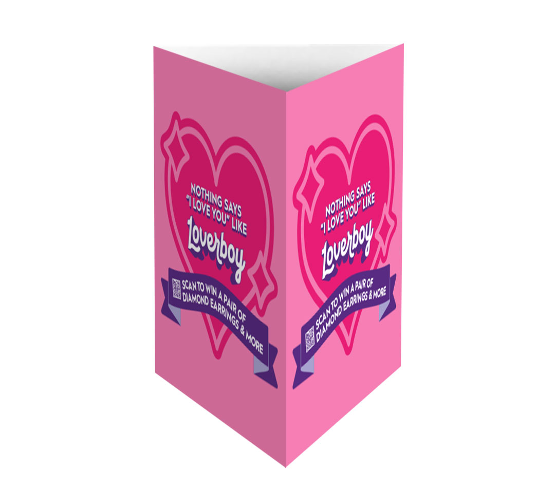 Loverboy Case Topper Design